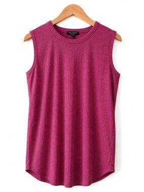 NWT Rag & Bone Deep Pink Sleeveless Muscle Tank Top XS